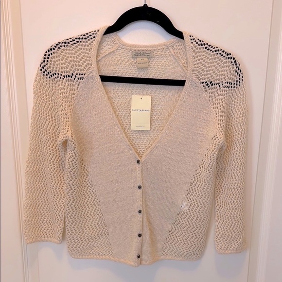 Lucky Brand Sweaters - Lucky Brand Women's Cream Sweater